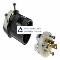 Hubbell_HBL2621_Mains and DC power connectors