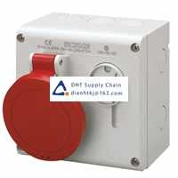 Scame_500.3286_Mains and DC power connectors