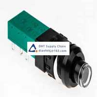 Pushbutton switches and components C & K_ZNE18 FA200 BK GN 2U EE L