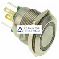 Pushbutton switches and components Bulgin_MPI002/28/GN