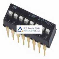 DIP and rotary coding switch C & K_SDA08H1BD