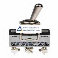Toggle and slide switches APEM_636H