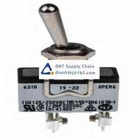 Toggle and slide switches APEM_631H