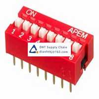 DIP and rotary coding switch APEM_NDSR-08-V