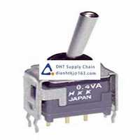 Toggle and slide switches NKK Switches_B12AB