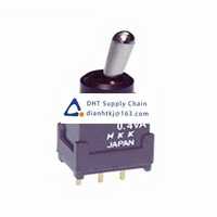 Toggle and slide switches NKK Switches_B12JP