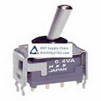 Toggle and slide switches NKK Switches_B18AB