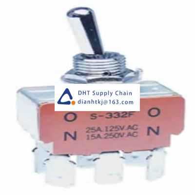 Toggle and slide switches NKK Switches_S332F