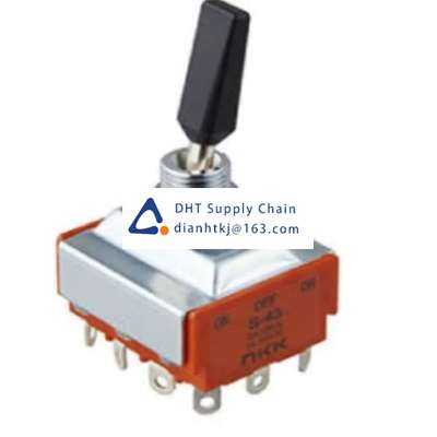 Toggle and slide switches NKK Switches_S43R/215