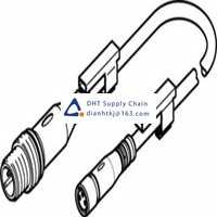 Pneumatic accessories _Festo_NEBU-M8G3-K-0.5-M12G3