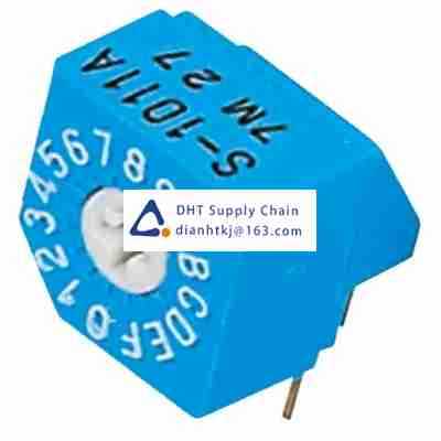 DIP and rotary coding switch Nidec Components_S-1011A