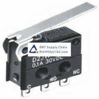 Microswitches and detector switches  Omron_D2JW-01K11