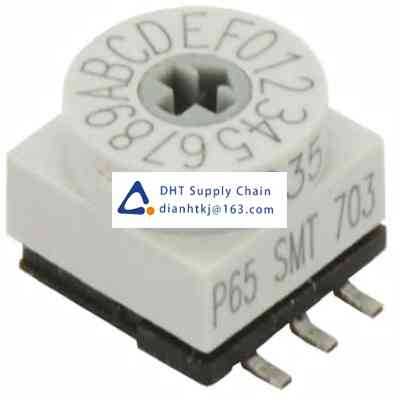 DIP and rotary coding switch APEM_P65SMT703