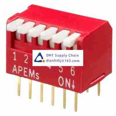 DIP and rotary coding switch APEM_DPL06V