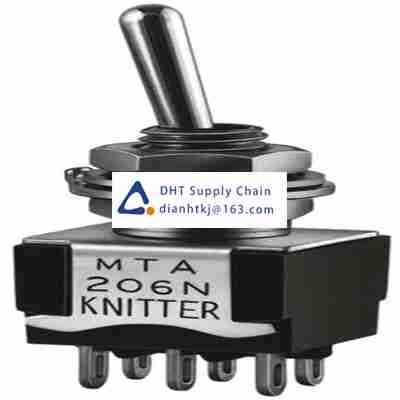 Toggle and slide switches KNITTER-SWITCH_MTA 206 R