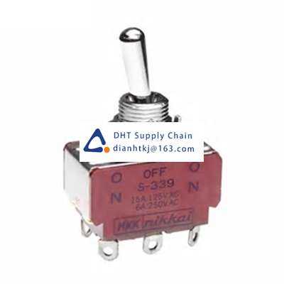 Toggle and slide switches NKK Switches_S339