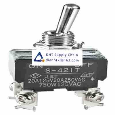 Toggle and slide switches NKK Switches_S421T