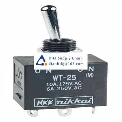 Toggle and slide switches NKK Switches_WT25S