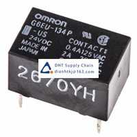 Omron Relay G6EU-134P-US 24DC Original Neww Stock Price 
