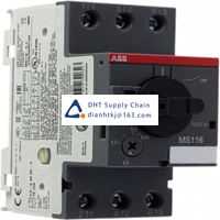 Motor and controller ABB_1SAM250000R1009  MS116-6.3