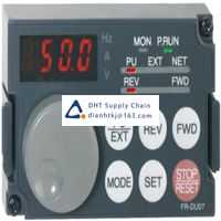 Motor and controller Mitsubishi Electric_FR-DU07
